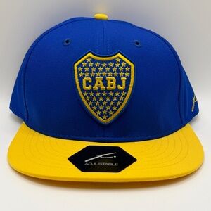 Boca Juniors Argentina Soccer Futbol CABJ Fi Adjustable Adults Hat Cap